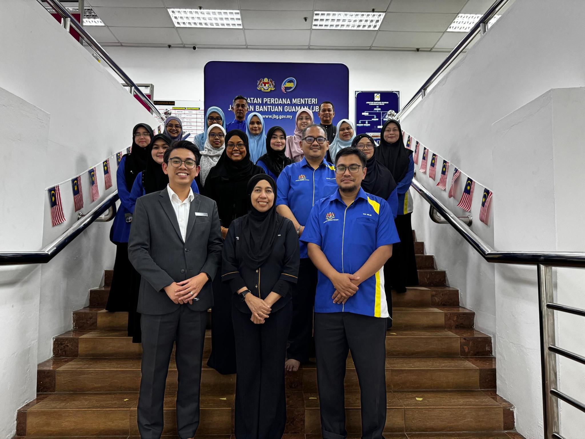 Lawatan Kerja Pertama Pengarah JBG Negeri Johor ke JBG Cawangan Muar
